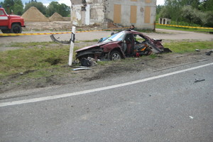 Siaubinga avarija prie Marijampolės – trys žuvo, du sužeisti