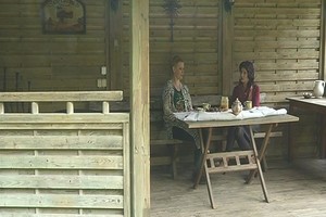 L. Paksienės kiemas pribloškė ten užsukusią žurnalistę