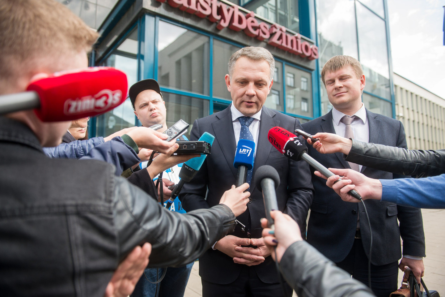 E. Masiulis komentuoja VRK sprendimą naikinti jo mandatą.