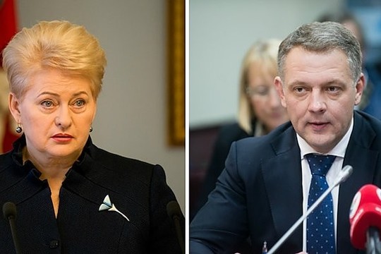 D. Grybauskaitė pareiškė nuomonę apie Liberalų sąjūdžio skandalą