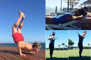 D. Montvydas su žmona po „Eurovizijos“ jėgas atgauna Turkijoje