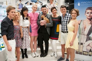 Roberto Danilevičiaus šukuosenų šou modeliais tapo žinomi žmonės