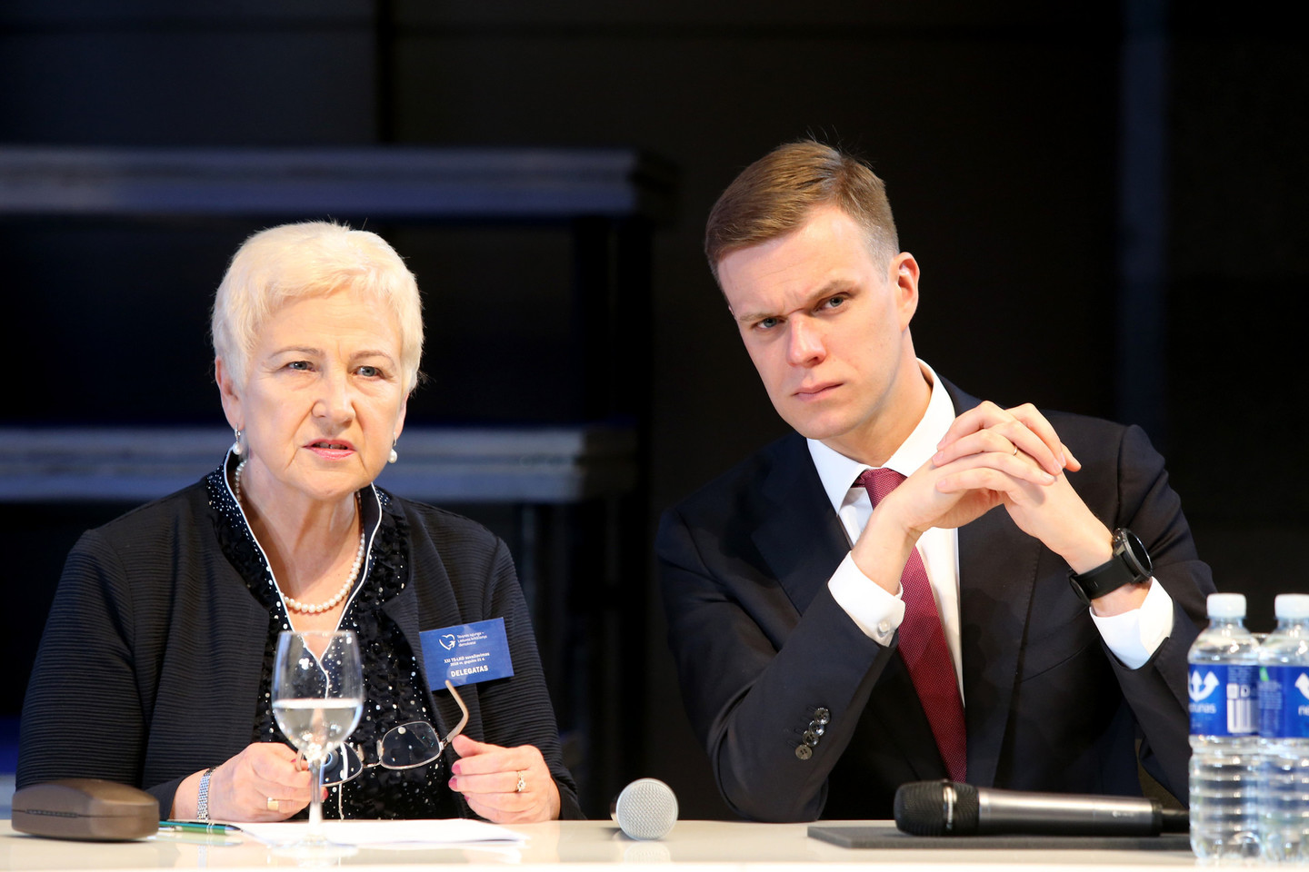 Krizė konservatorių sąjungininkų liberalų stovykloje temdė nuotaiką I.Degutienei ir G.Landsbergiui.