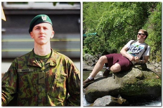 Diplomato sūnus su draugu iš tarnybos pasileido pėsčiomis