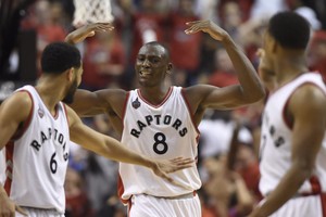 B. Biyombo nukarūnavo J. Valančiūną, o „Raptors“ – „Cavaliers“