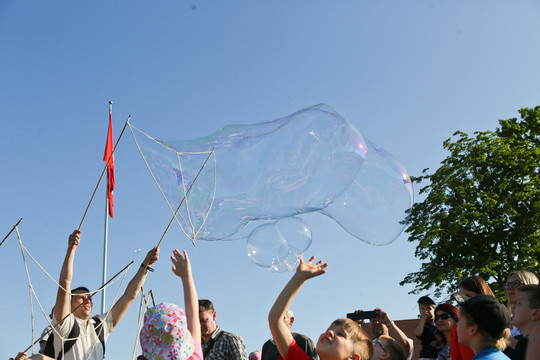 Kauniečius džiugino tradicinis renginys – Burbuliatorius<br>G. Bitvinsko nuotr.