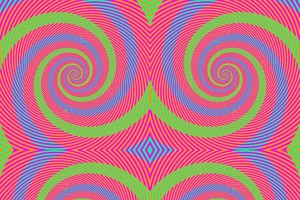 Internautams susisuko galva: kokios spalvos šios spiralės? 