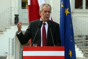 Austrijos naujasis prezidentas žada suvienyti šalį