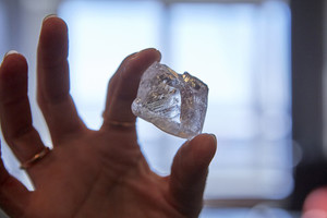 Iškastas vienas didžiausių deimantų Rusijoje