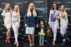 Indrė Stonkuvienė į renginį atsivedė ir dukrą – grožis pravers