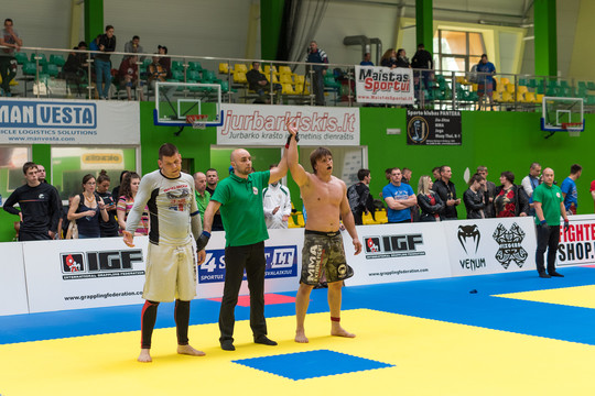 Atvirose Baltijos graplingo žaidynėse – T. Aukštuolio triumfas