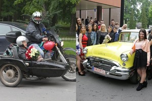 Alytaus gimnazistų paskutinis skambutis – su motociklų gausmu