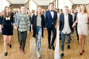 Per paskutinį skambutį Vilniaus licėjus sužavėjo paprastumu