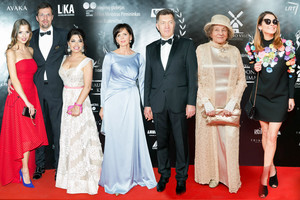 „Sidabrinė gervė“: ant raudonojo kilimo sutvisko žvaigždės