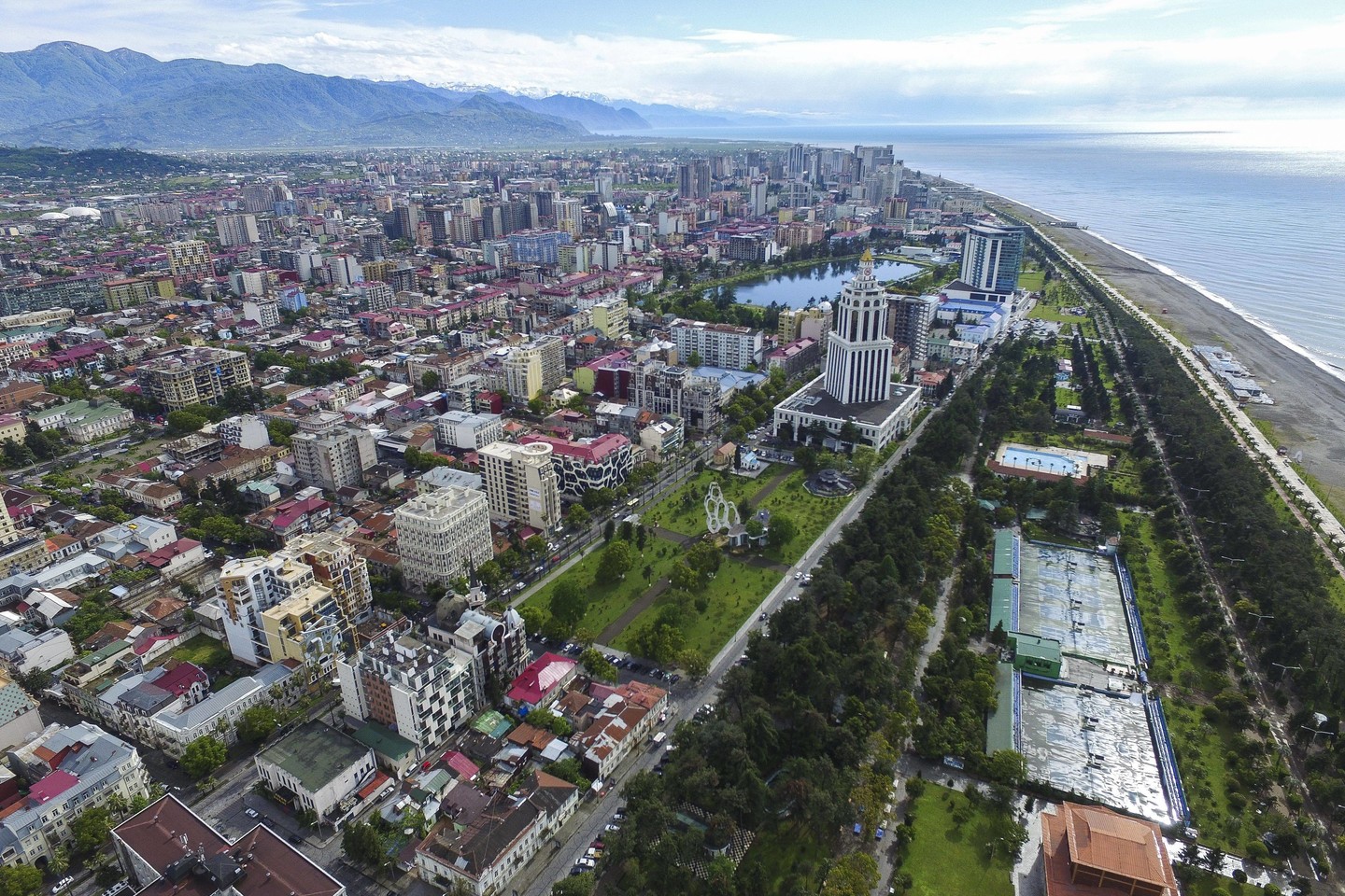 Miestas. Batumio vaizdas.<br>Organizatorių nuotr.