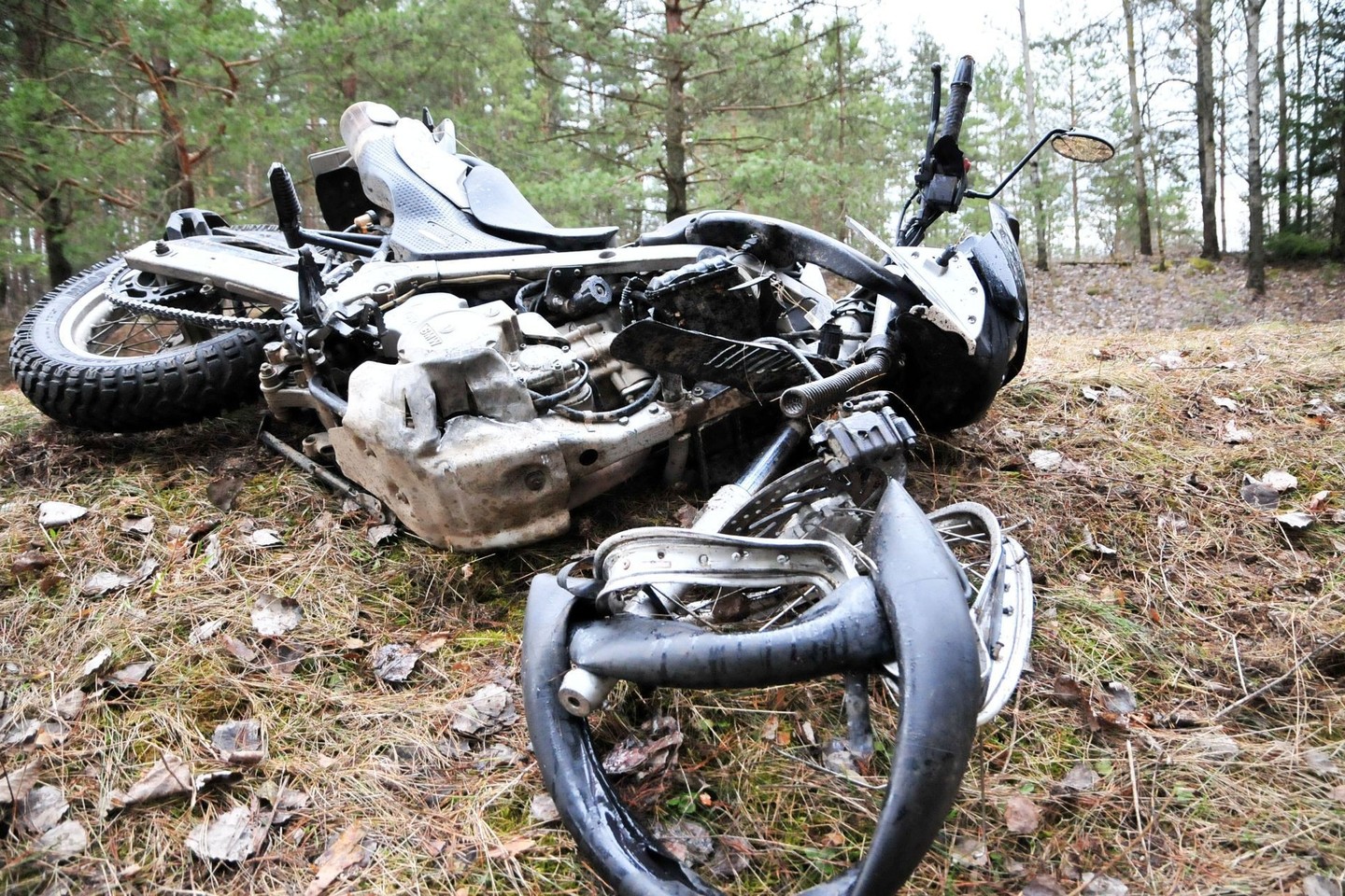 Praėjusią savaitę į eismo įvykius pateko devyni motociklininkai.<br>A. Vaitkevičiaus asociatyvi nuotr.