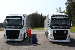 Užduotis vilkikų vairuotojams – taupyti kiekvieną degalų lašą