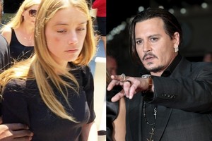 Amber Heard sumušta – kaltinamas jos vyras Johnny Deppas