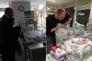 K. Krivickas papasakojo, kokia per anksti gimusio sūnaus būklė