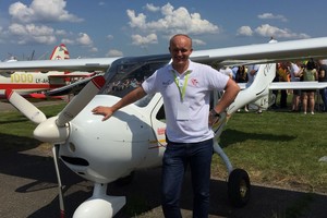 Debiutas aviacijos varžybose lenktynininkui buvo sėkmingas