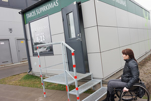 Taromatai – neįgaliesiems sunkiai įveikiama naujovė