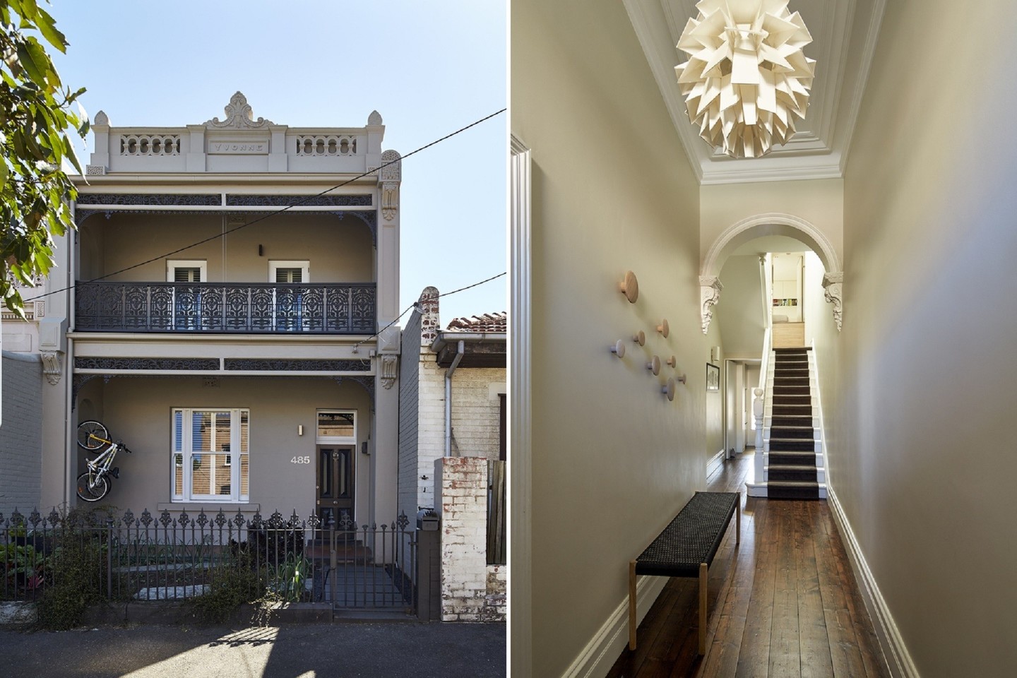 Senovinį namą Australijoje architektai atnaujino ir šiuolaikiškai praplėtė.<br>„Archdaily.com“ nuotr.