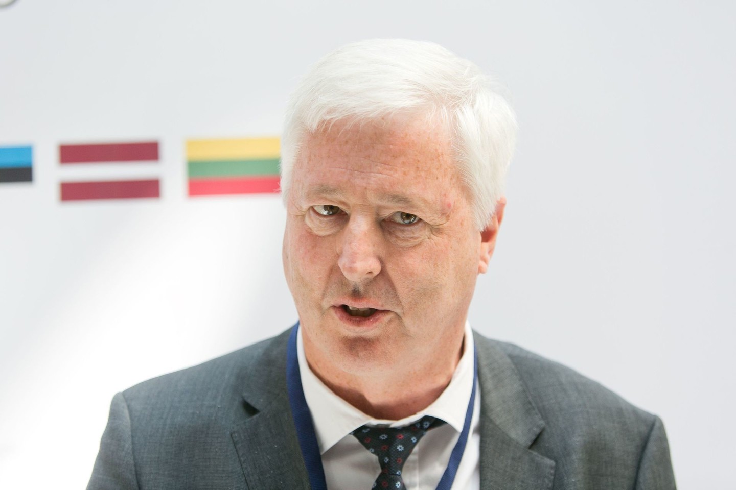 ENTSO-E prezidentas Pederis Andreasenas prezidentas sako, kad Baltijos šalių sinchronizavime svarbiausias politinis klausimas.<br>T.Bauro nuotr.