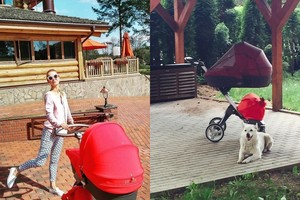 Auginti dukrą Indrei Kavaliauskaitei-Morkūnienei padeda šuo