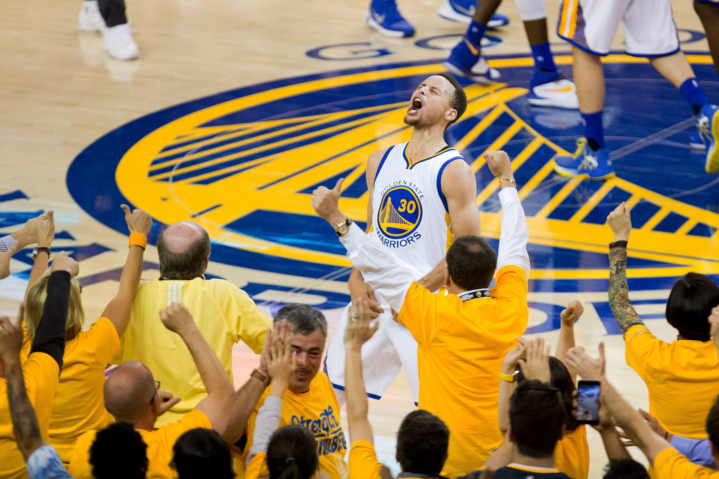 „Warriors“ reikia sveiko S.Curry.<br>USA Today Sports/Scanpix nuotr.