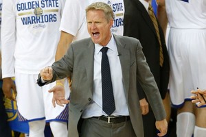 Žvėriškos emocijos: „Warriors“ treneris ištaškė derinių lentą