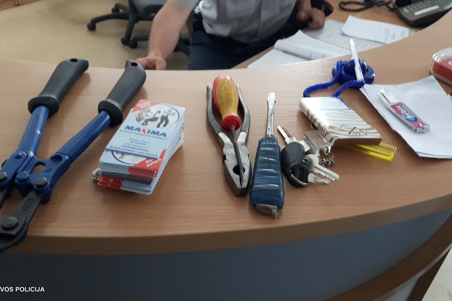 Vilniaus policija sulaikė du dviračių vagis.