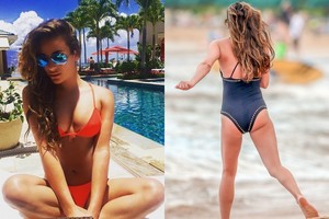 Išvyskite: seksualiosios aktorės Lea Michele atostogų akimirkos