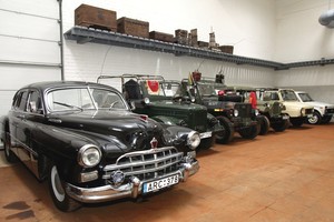 Kepyklos pastate verslininkas įkūrė automobilių muziejų