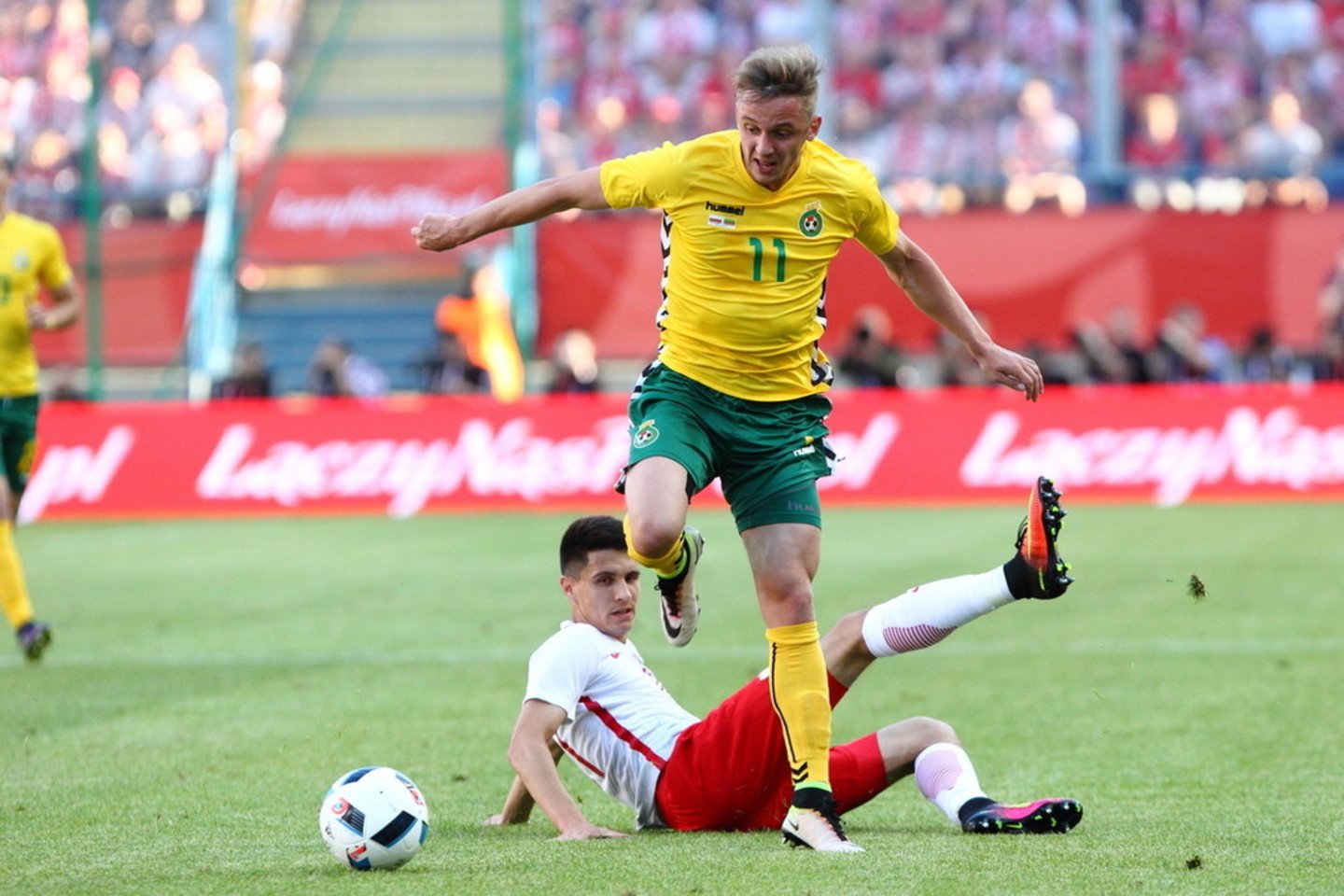 Lietuvos ir Lenkijos futbolo rinktinių mačas