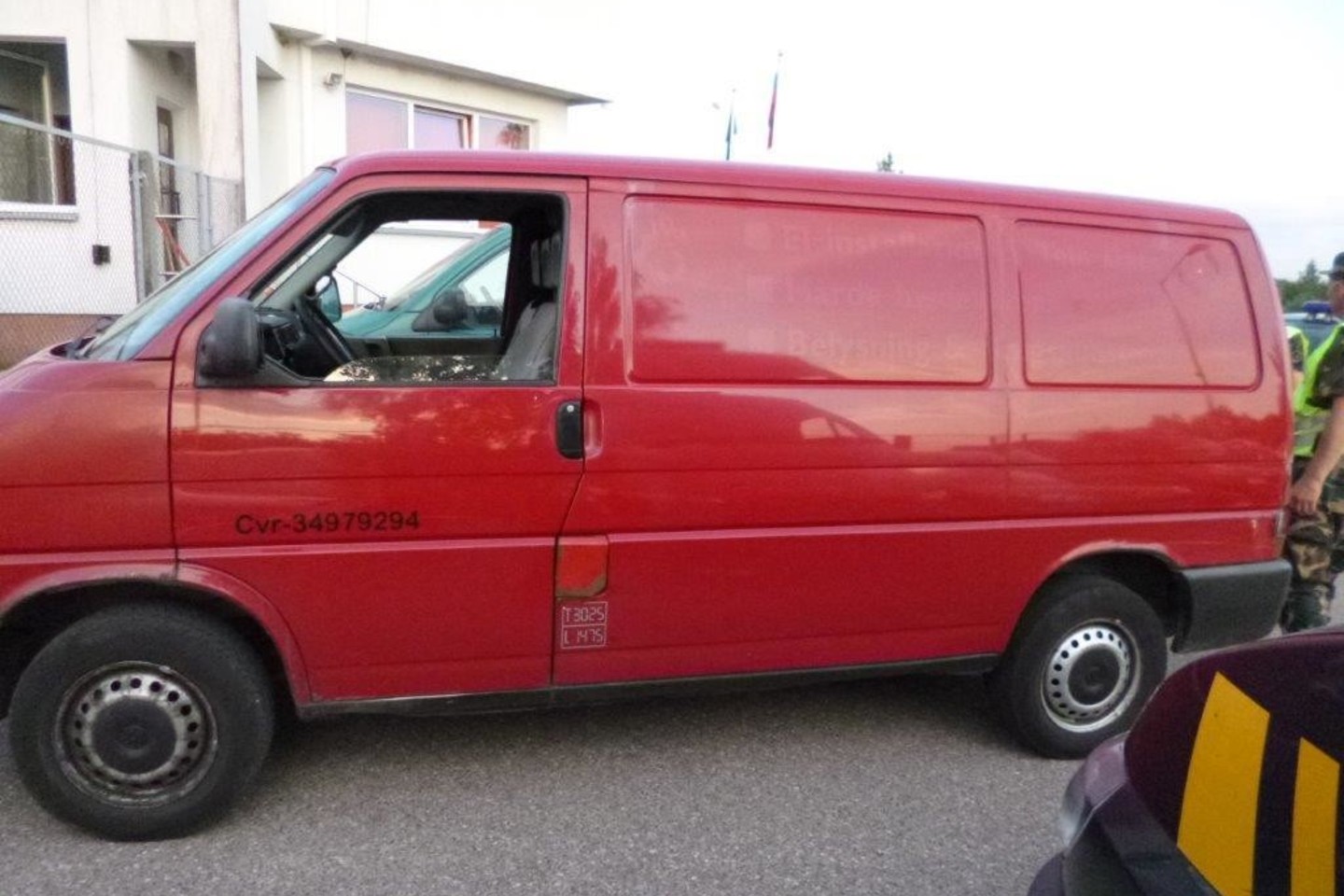 Danijoje pavogtą „Volkswagen Transporter“ vairavo latvis.
