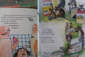 Knygelėse vaikams – dėdžių pimpaliukai ir katinai narkomanai