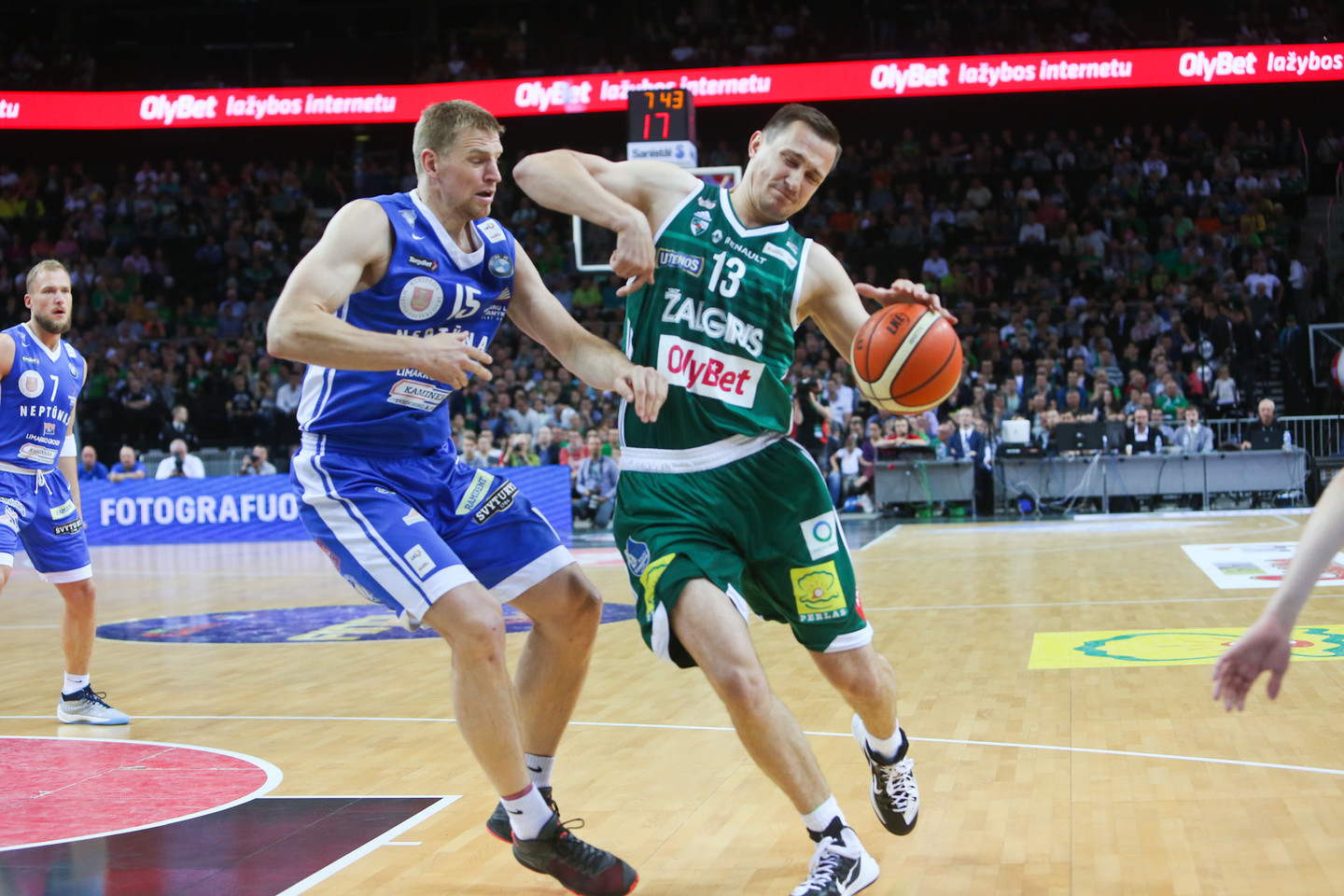 „Žalgiris“ čempionu tapo šeštus metus iš eilės.<br>G.Bitvinsko nuotr.