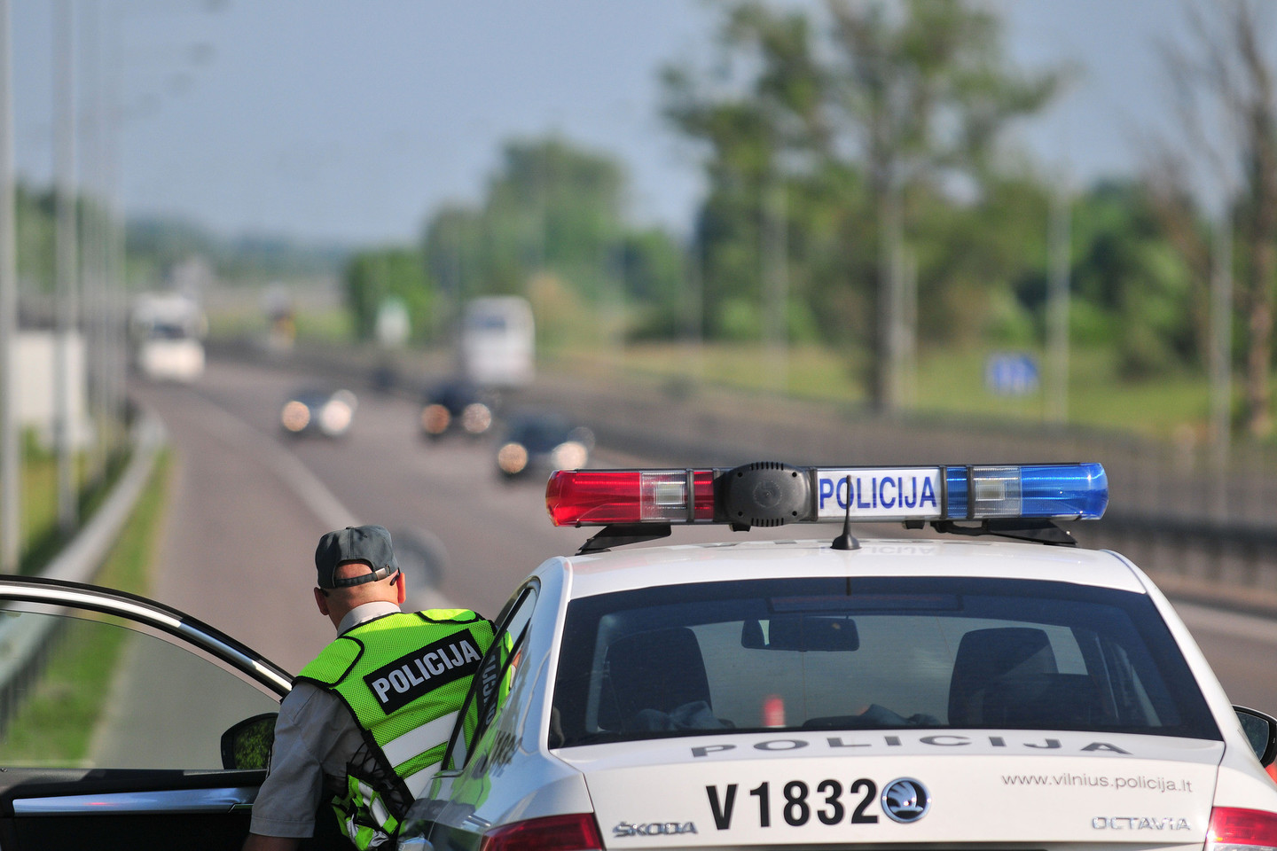 Vilniaus pakraštyje „Volvo“ partrenkė vyrą.