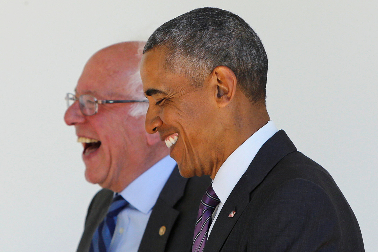Obama ir Sandersas pradėjo vienybės derybas Baltuosiuose rūmuose.
