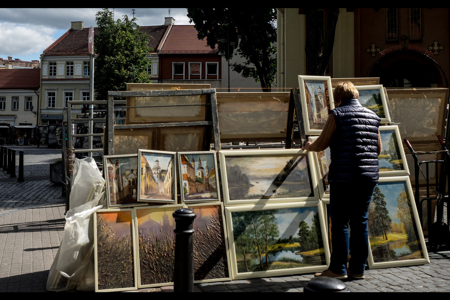 Apsimiegojęs Vilniaus miesto veidas ankstyvą rytą<br>V.Ščiavinsko nuotr.