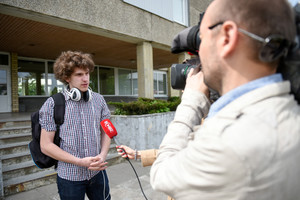 Abiturientai po matematikos egzamino gyrė užduotis