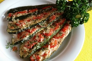 Cukinijų vėduoklė: vasariškas valgis, kuriam neliks abejingų