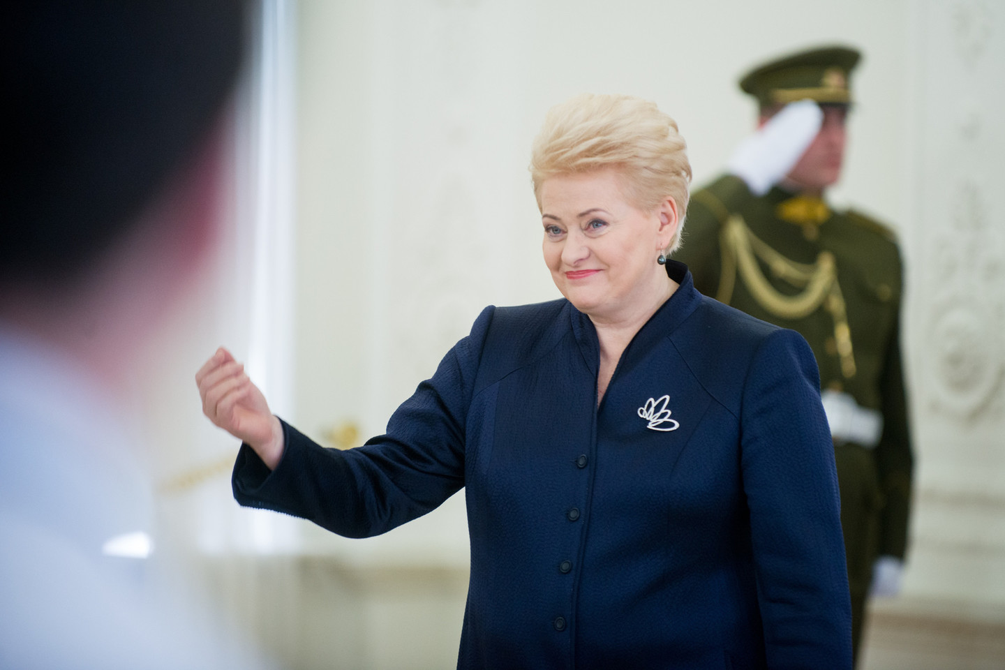 Prezidentė pasveikino karalienę Elizabeth II gimtadienio proga.