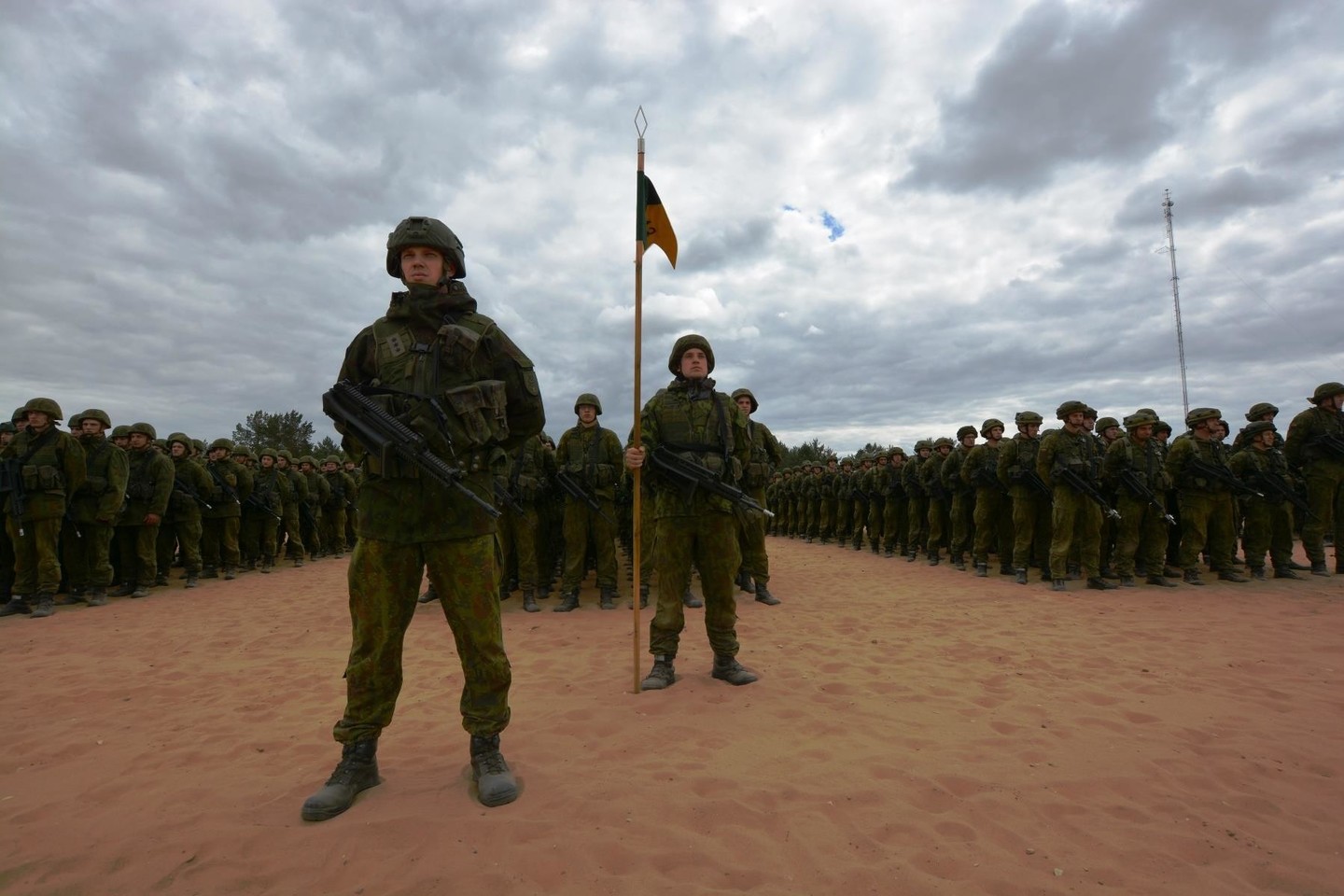Tarptautinių pratybų „Iron Wolf 2016“ dalis prasideda Rukloje.