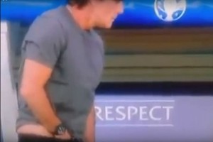 „Euro 2016“ rungtynėse – gėdingas vokiečių trenerio elgesys