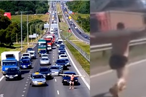 Paaiškėjo, kas tas vyras, sukėlęs sumaištį kelyje prie Kauno