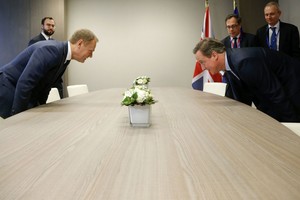 D.Tuskas prognozuoja ilgą skyrybų procesą „Brexit“ atveju
