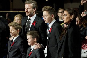 Davido ir Victorios Beckhamų vaikai – pramogų pasaulio versle