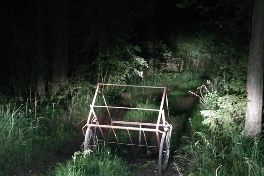 Į pasieniečių rankas pateko karutis, skirtas kontrabandai vežti