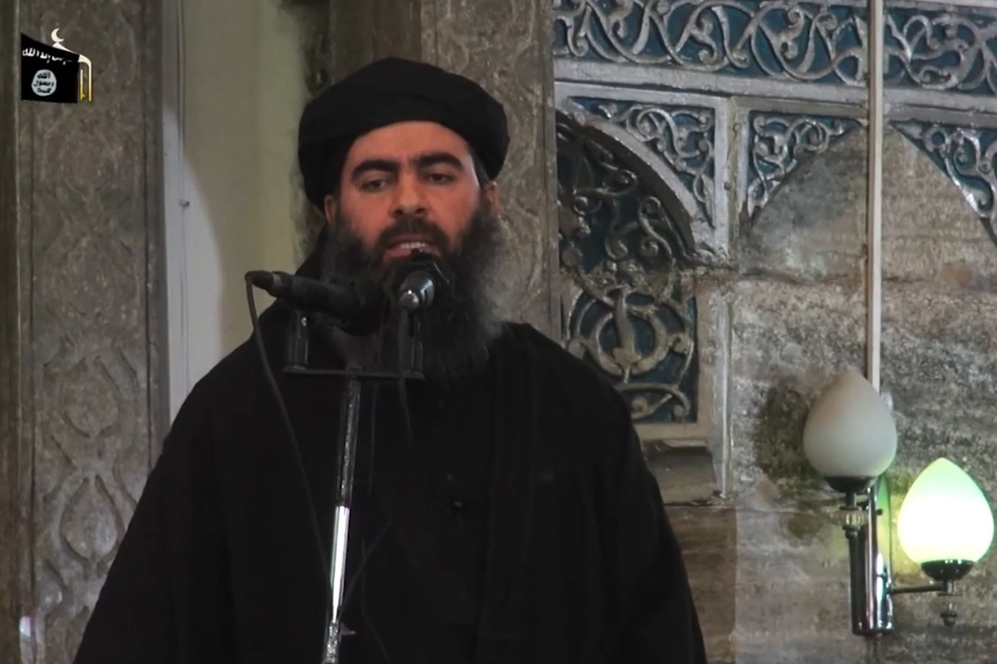 Abu Bakras al Baghdadi vadovavo „Islamo valstybei“.